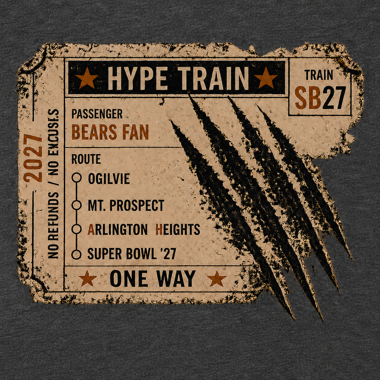 HYPEtrain ChicAHgo Flagship-T